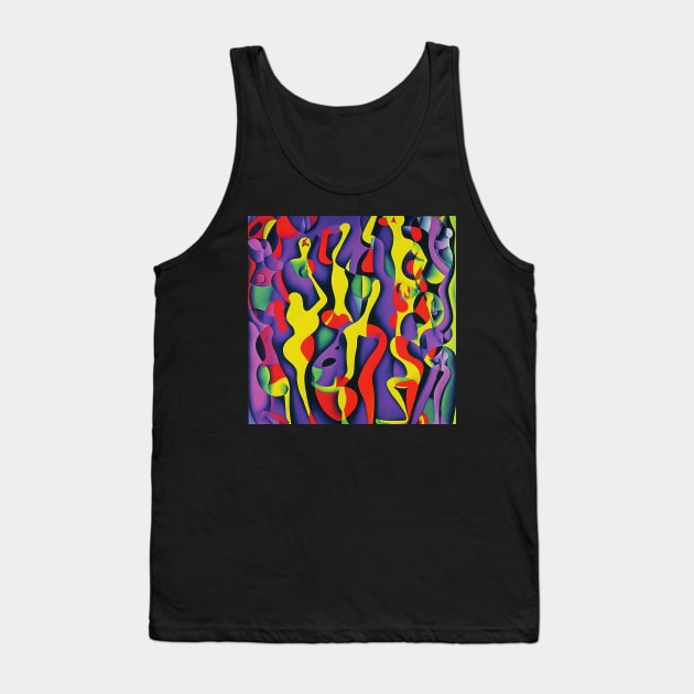 Chromatica #9 Tank Top by danrobichaud